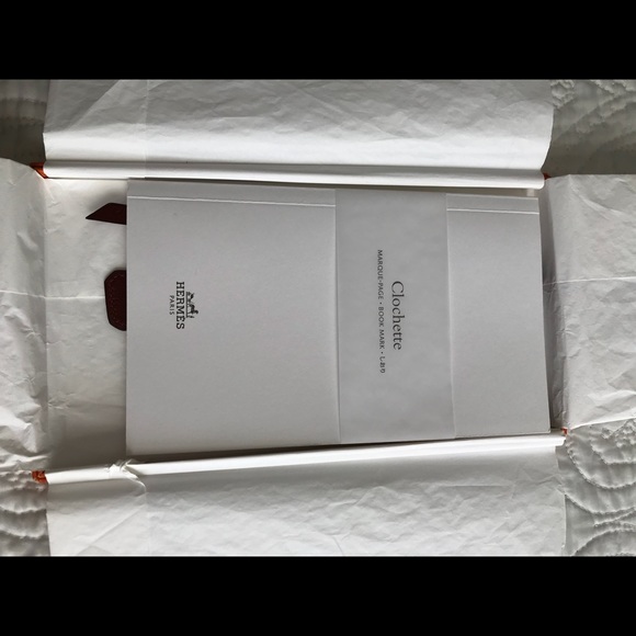 🎄🎄Hermès Brown Clochette Book Mark - Picture 5 of 6